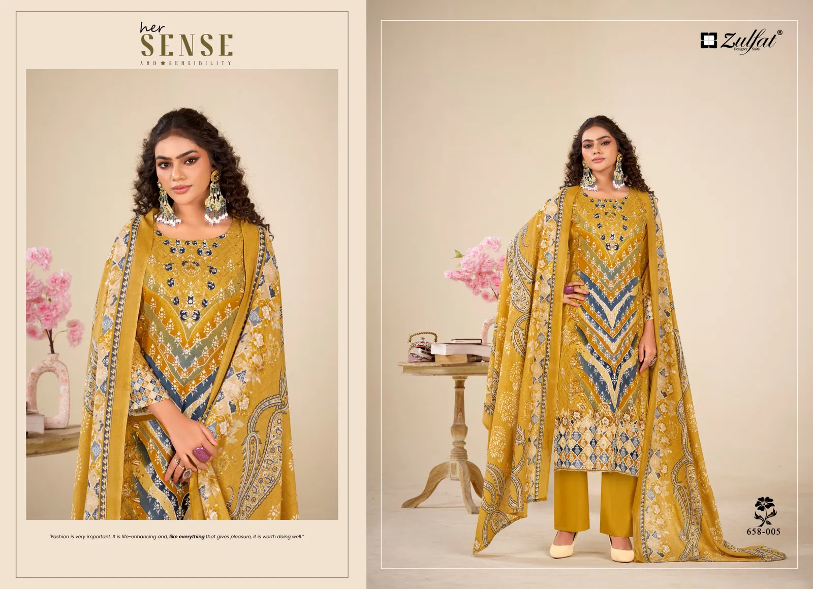 Aayat Vol 16 by Zulfat Viscose Rayon Digital Printed Dress Material Online Wholesale